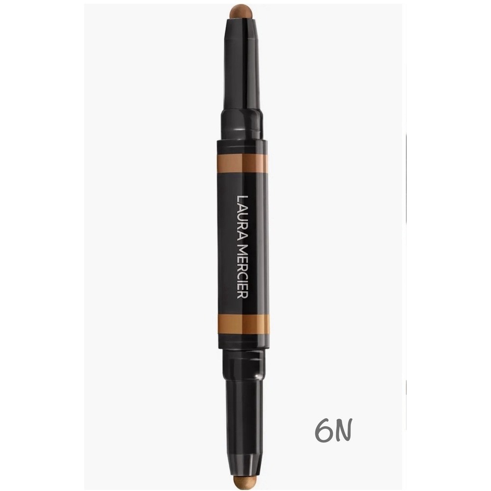 Laura Mercier Secret Camouflage Brighten and Correct Concealer Duo Stick 6N - Picture 1 of 9